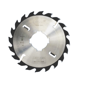 Multi-rip saw blades without Rakers